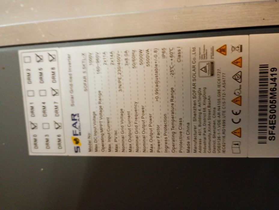 Falownik Sofar 5.5 KTL-X