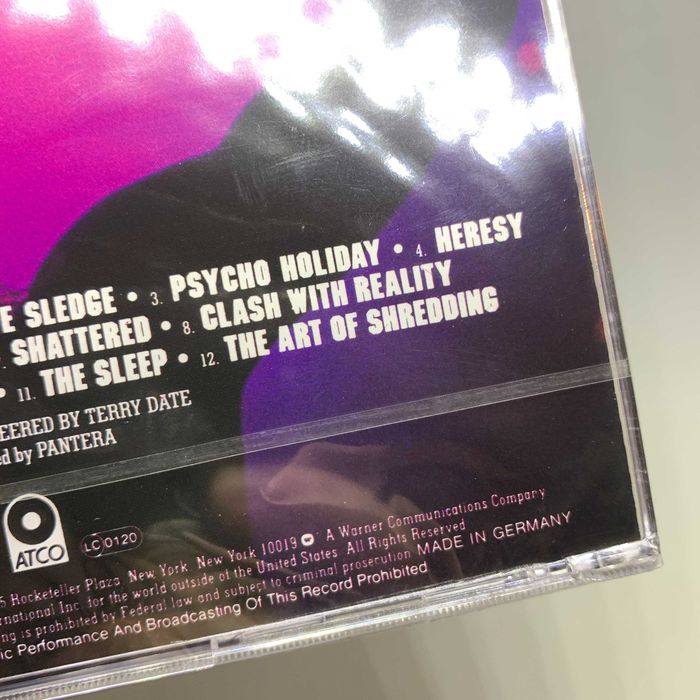 Фірмовий CD Pantera – Cowboys From Hell (New) 2012 ATCO Records EU