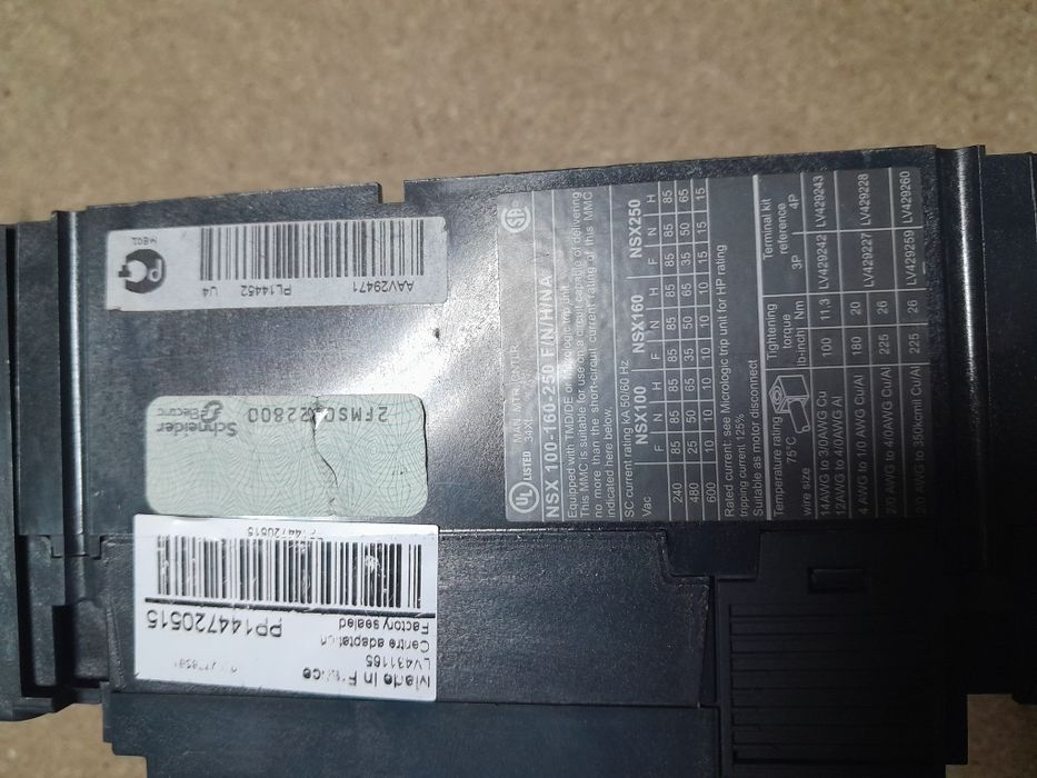 Rozłączniki dużej mocy