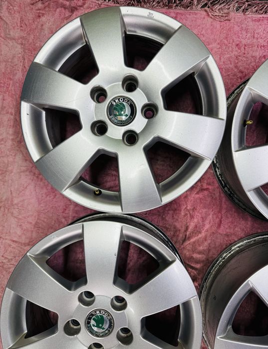 R15 диски Skoda Octavia А5 оригинал 5/112