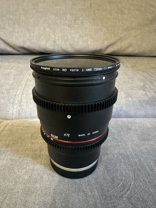 Обєктив Rokinon 85mm T1.5 Cine for sony