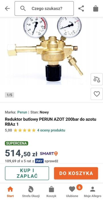 Reduktor Perkun  200 bar z garazu