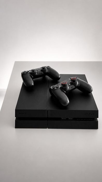 PS4 1tb + 2 comandos +  jogos + assessórios em bom estado