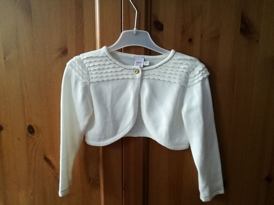 Eleganckie bolerko ze złotą nitką Boże Narodzenie