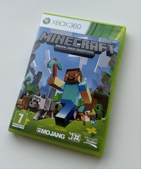 Minecraft Xbox 360 Edition | Оригінальний диск Xbox 360 | Ліцензія