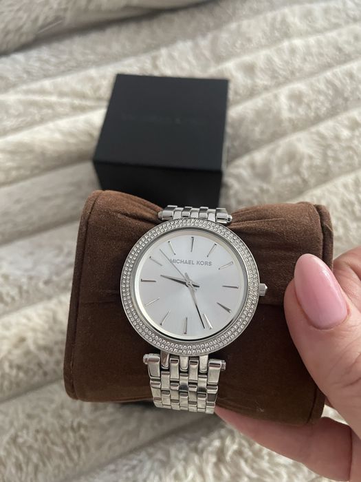 Zegarek damski srebrny Michael Kors - MK3190