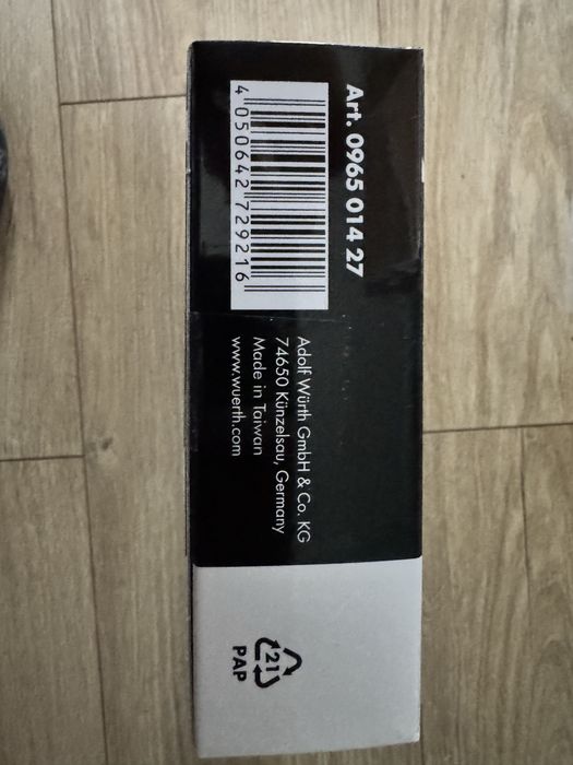 Zestaw kluczy nasadowych WÜRTH 1/4" – 27 elementów