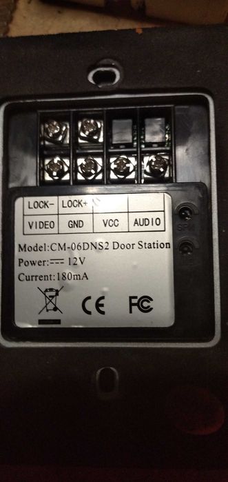 Wideodomofon GENWAY CM-06DNRV