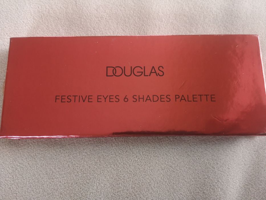 Paletka cieni do powiek Douglas festive eyes 6 shades palette