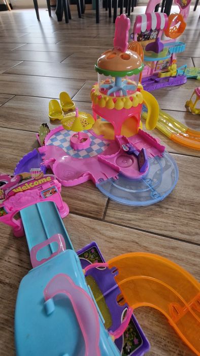 Chomiki hasbro mega zestaw tor dla chomików