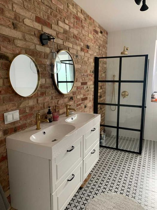 Płytki z cegły lico stara cegła retro 55 zł pół metra