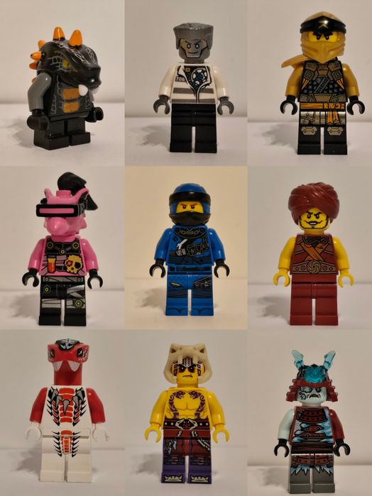 LEGO Ninjago figurki OPIS