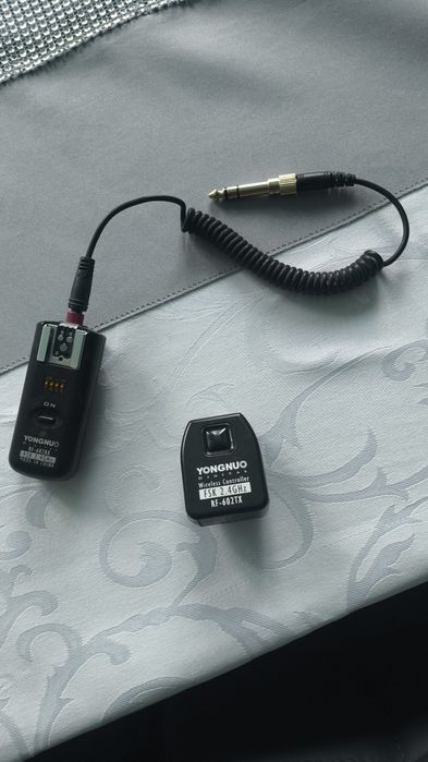 Studyjne lampy błyskowe Steiner x300 + statywy + softboxy + wyzwalacz