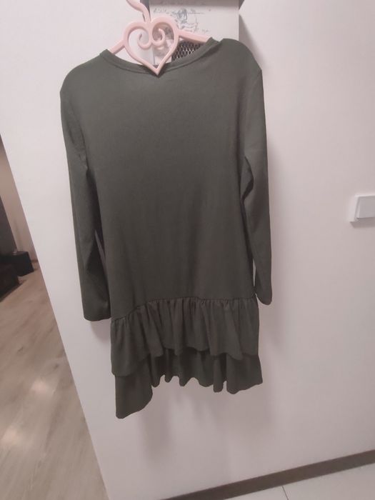 Sukienka S-L ciemny zieleń