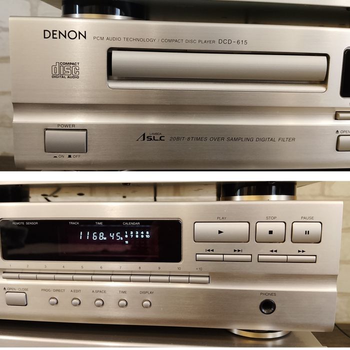 DENON PMA-480R, DCD-615,TU-580RD Stereo Hi-Fi
