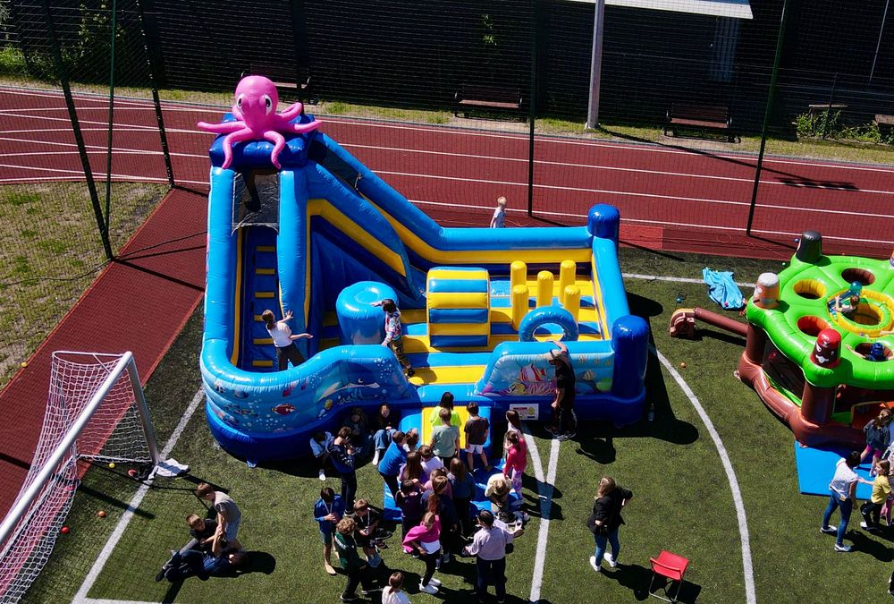 Dmuchańce, Zjeżdżalnia Dmuchana dla Dzieci, Wynajem Dmuchańców