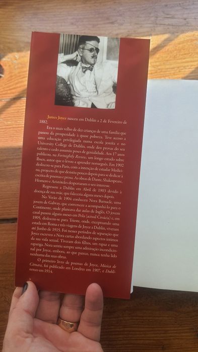 Livro ULISSES, James joyce. novo