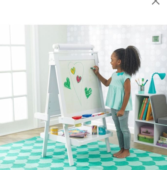 Kidkraft tablica kredowa 65x122cm dwustronna kinderkraft