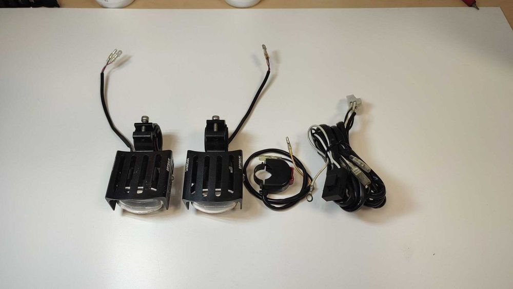 Reflektory Lightbary H3 homologacja E11 02B przeciwmgłowe do motocykla