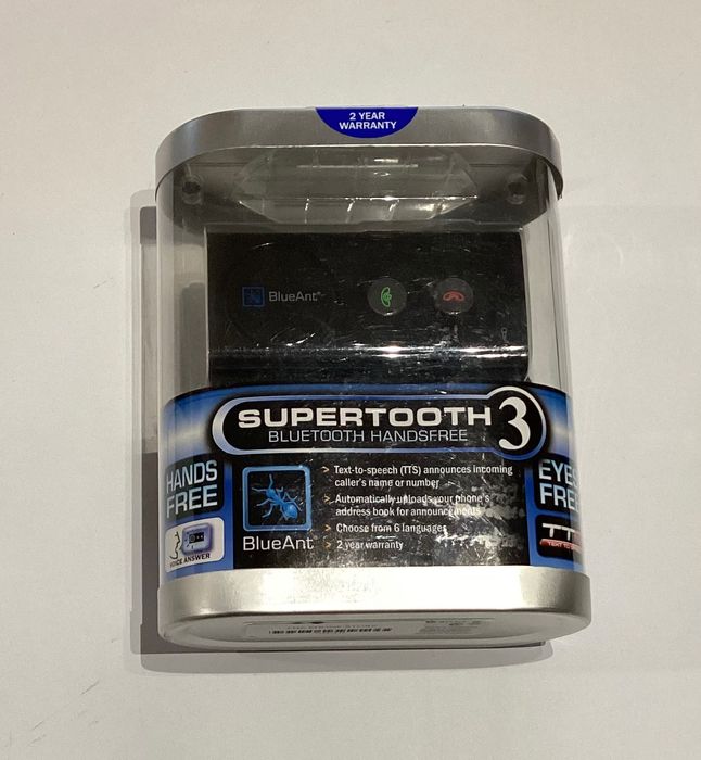 Zestaw głośnomówiący SUPERTOOTH 3 Bluetooth czarny