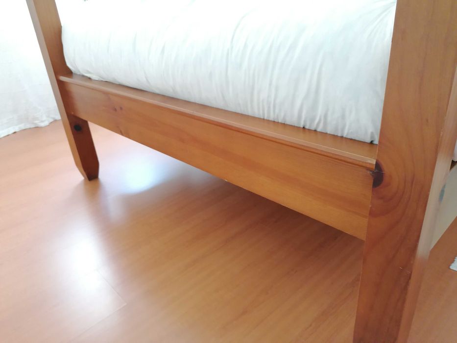 Cama de casal dossel Loja Gato Preto