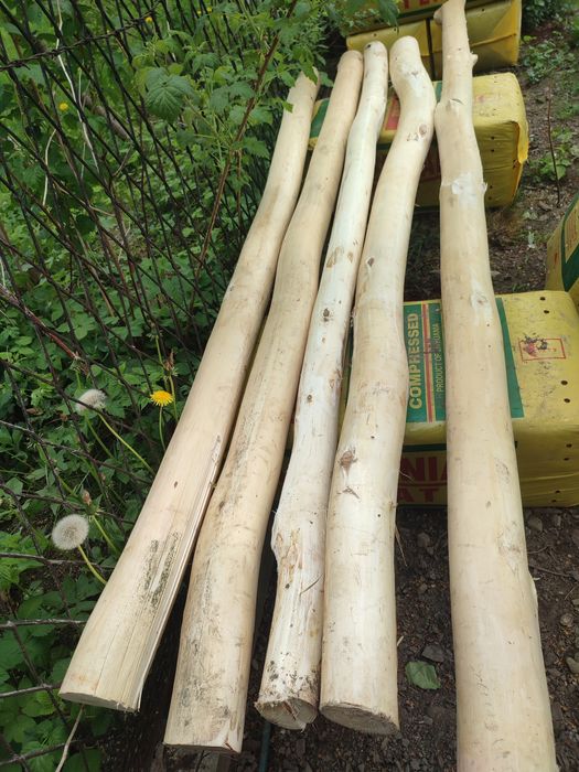 Sprzedam belki na hustawke malowane drewnochronem akacja jodła olcha