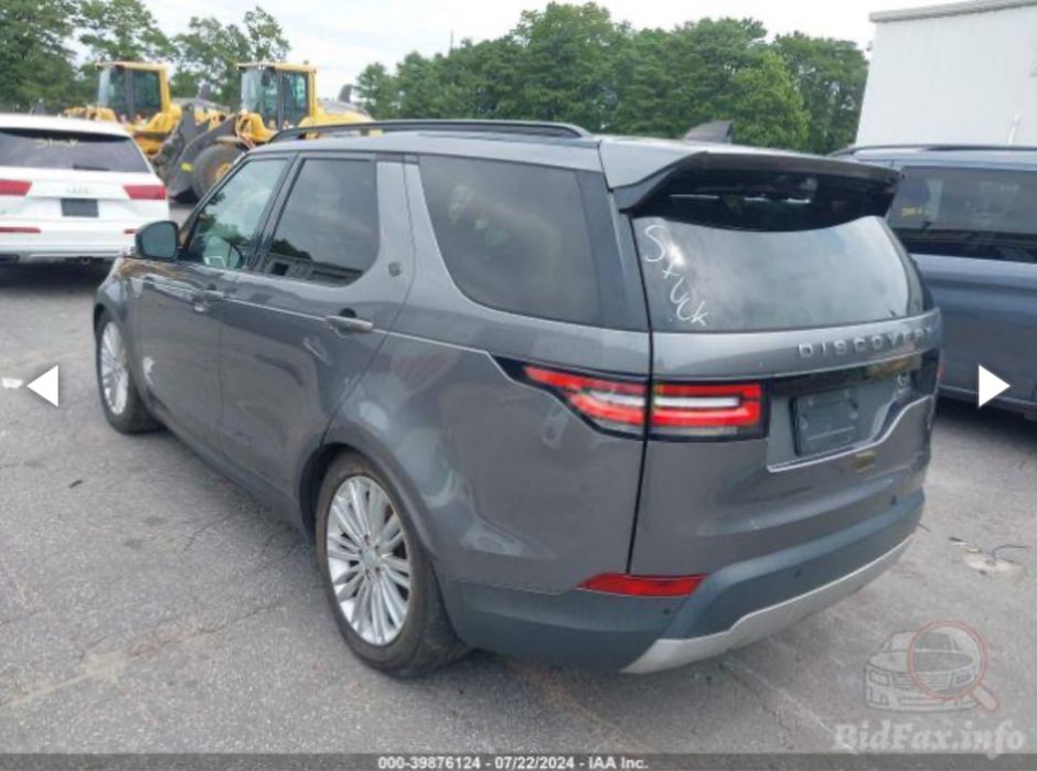 Разборка LAND ROVER DISCOVERY 5 L462 Капот Фары Бампер Крылья Двери
