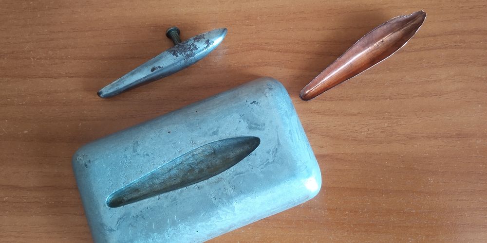 Форма для литья блесен