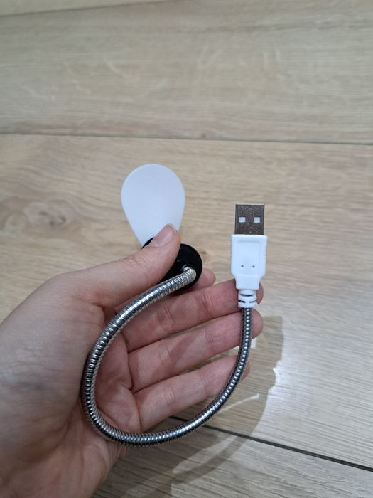 Wentylator przenośny wężowy cichy wentylator z miękkim liściem - 4szt