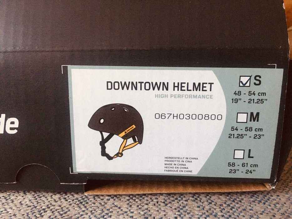 Rollerblade DOWNTOWN Kask S 48-54 cm rolki / łyżwy / hokej / narty