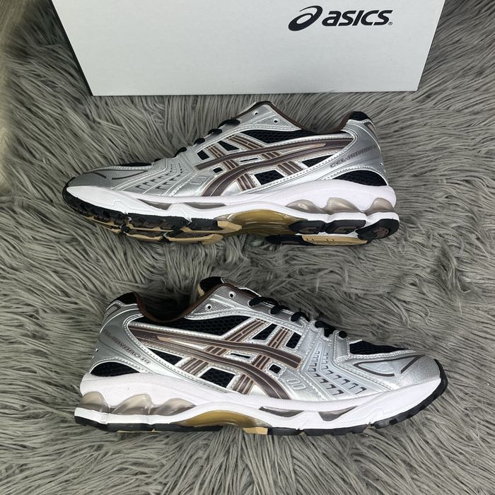 Кросівки чоловічі Asics Gel-Kayano 14 чорні/сірі/коричневі, (41-45) розміри