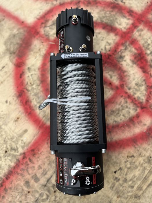 Лебідка, лебідки електрична 12000, 12/24в для уаз, на евакуатор.