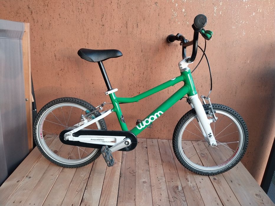 Woom 3 ideał 16 cali rowerek zielony !