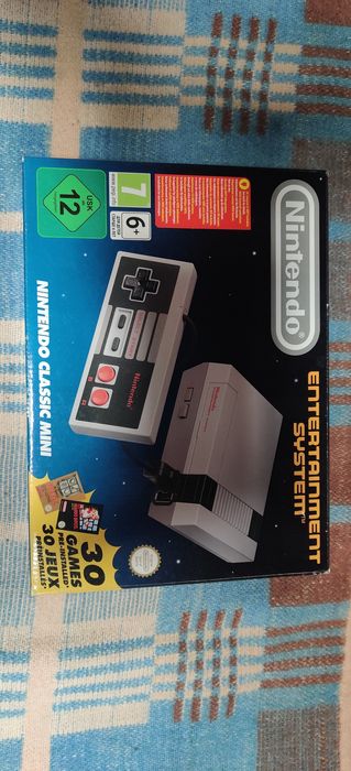 Mini nintendo como nova na caixa