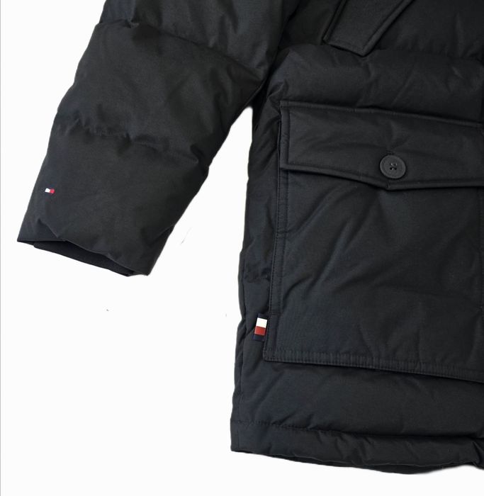 Чоловіча зимова куртка Tommy Hilfiger | Оригінал | Довгий пуховик