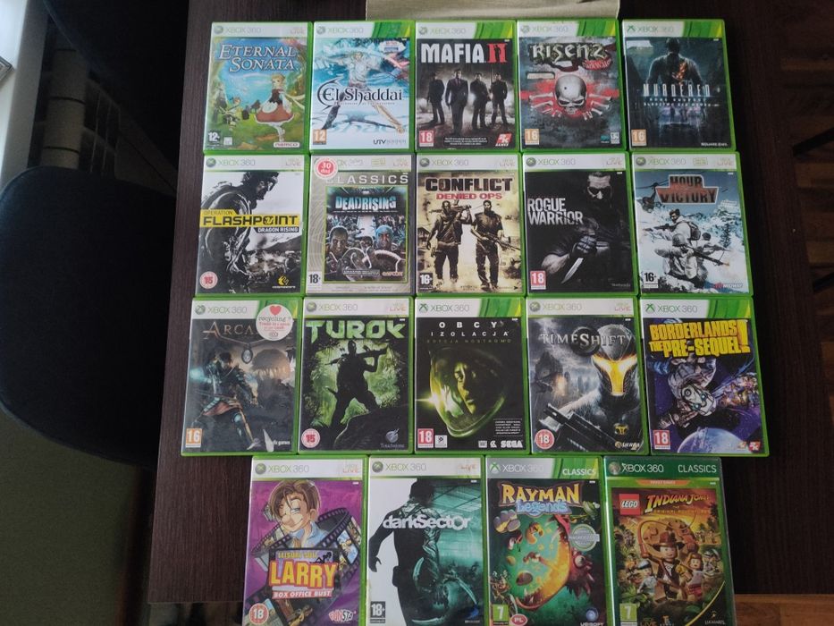 Gry xbox360 el shaddai eternal sonataLEGO Turok larry mafia 2 risen