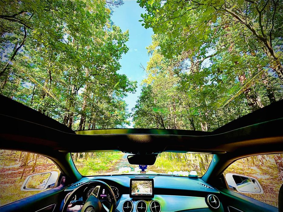 Samochód do slubu MERCEDES AMG (panorama) biały / NAJTANIEJ !