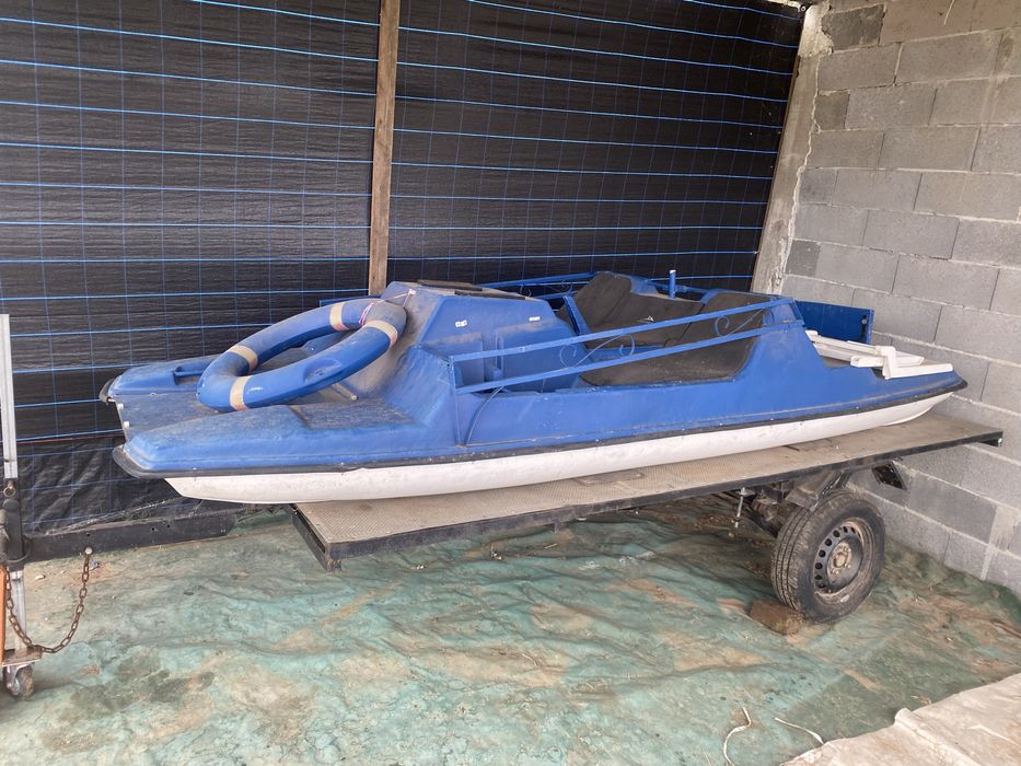 Gaivota para pesca ou recreio com motor eletrico