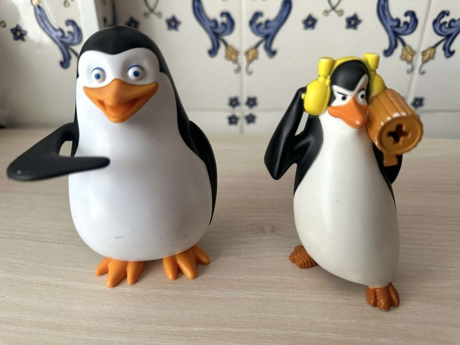 bonecos filmes pets vida secreta nossos bichos pinguins Madagascar