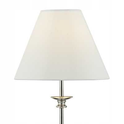 Blenheim Lampa stołowa Dar Lighting BLE4138 nowa chrom 55cm