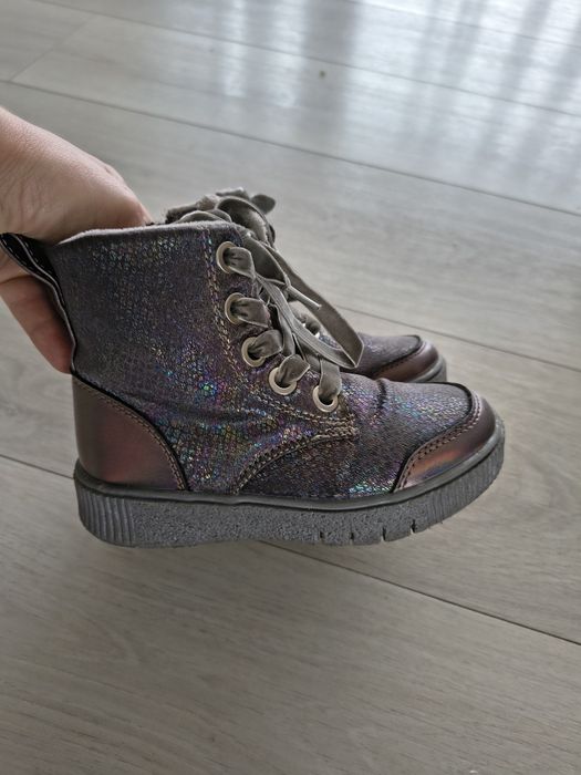 Buty botki jesienno zimowe dziewczęce smyk r. 27