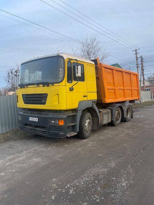 MAN ERF самоскид