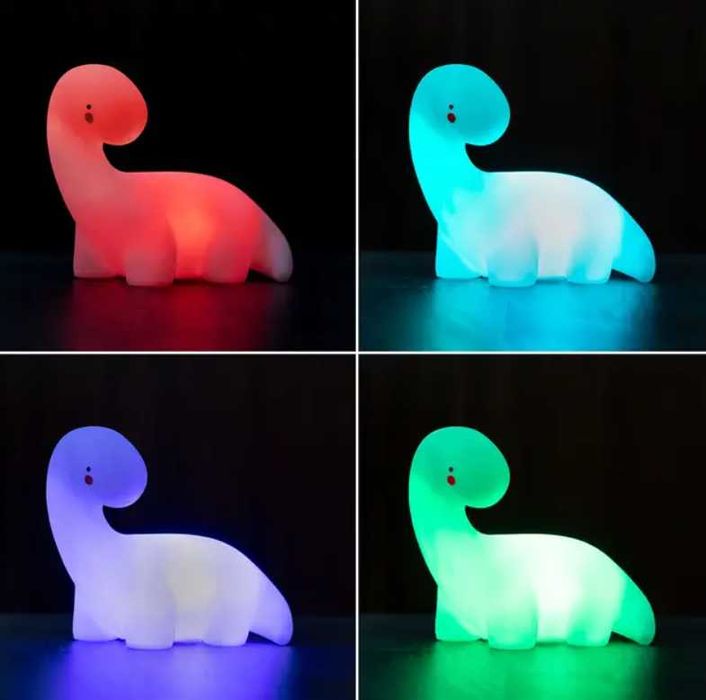 Lampada LED de Dinossauro