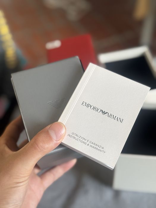 Relógio Emporio Armani Automático - Skeleton Rose Gold - Full Set