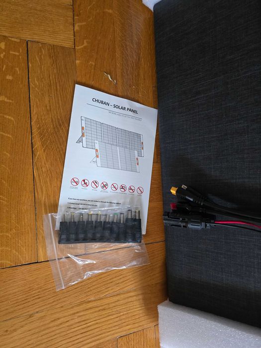 Przenośny rozkładany panej solarny CHUBAN 200W do kampera itp