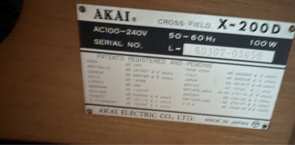 Akai x200d 100% sprawny
