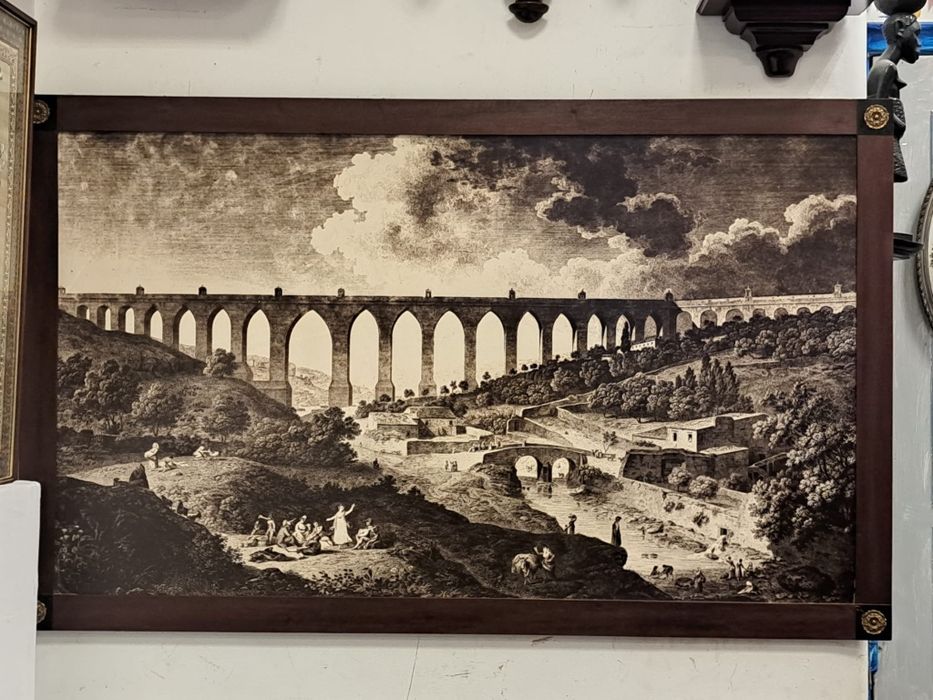 Quadro com moldura antiga