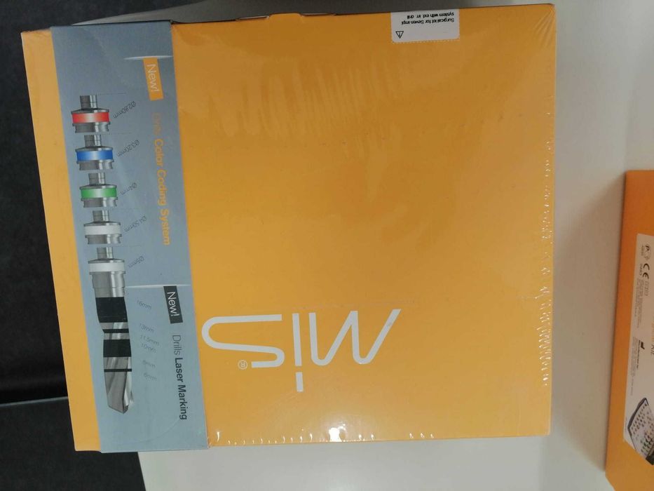 Kit de Brocas para Implantes – MIS (Novo e Selado) e componentes