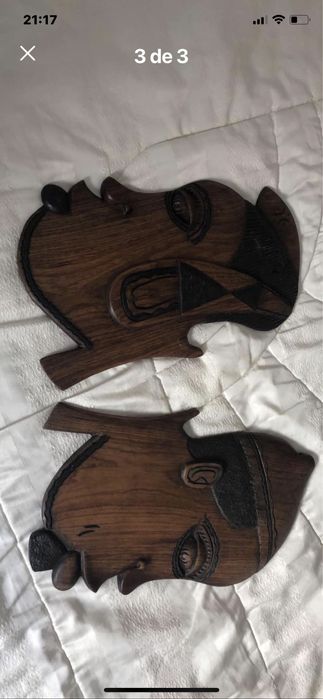 Artesanato africano , casal