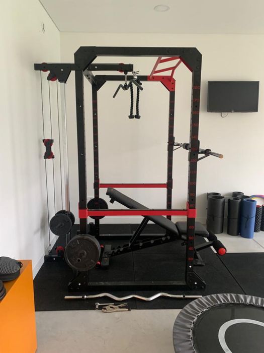 Rack 900 Musculação/Ginásio/Estudio/Treino/Polia